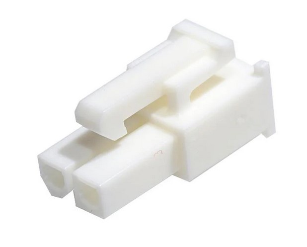 Wtyk; przewód-przewód/płytka; żeńskie; Mini-Fit Jr; 4,2mm; PIN: 2 (PN: 39-01-4021)