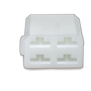 [797801] SKRZYNKA/WTYK 2X KONEKTORA 6.3MM (PN: 055510021)